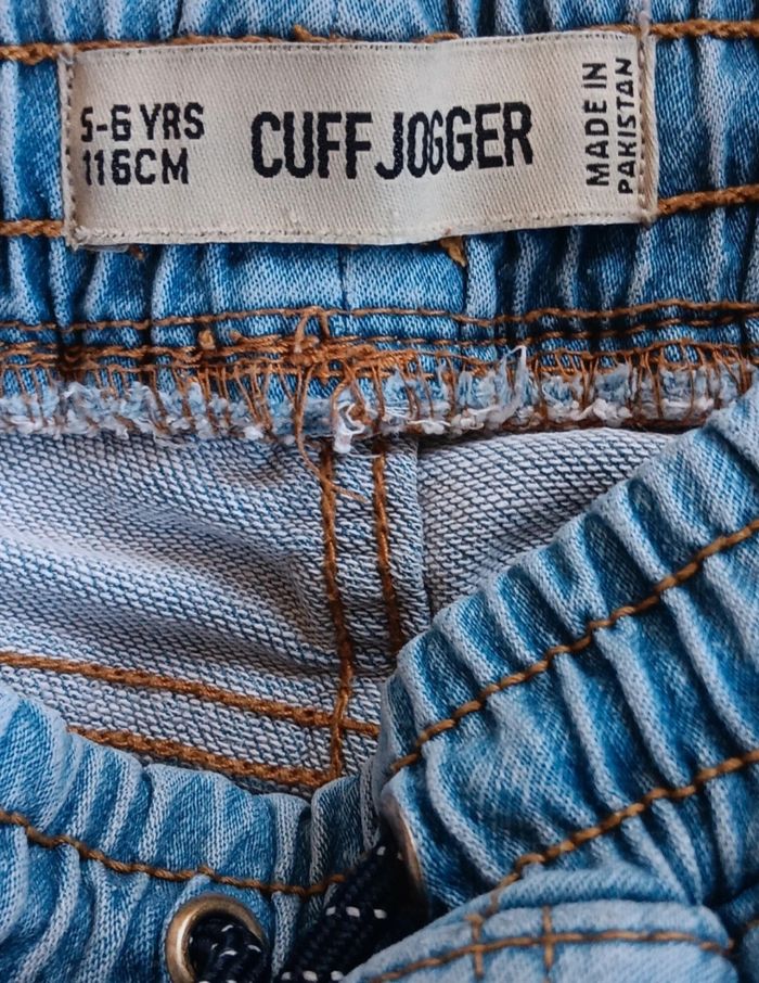 Jean cuff jogger 5-6ans - photo numéro 3