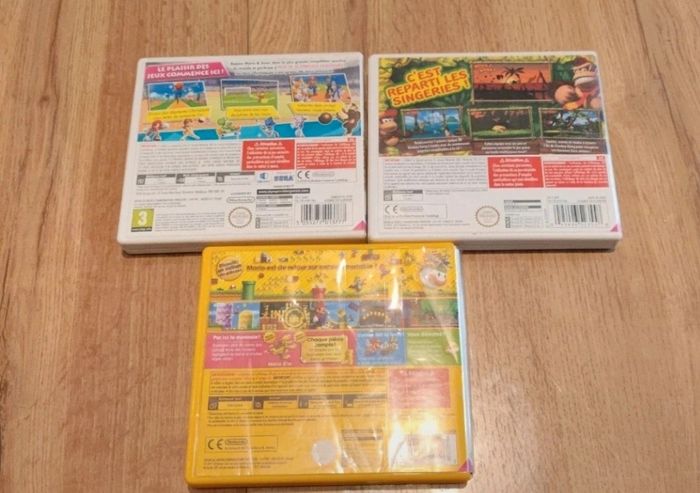 3 jeux Nintendo 3 ds  avec livret et jeux - photo numéro 7