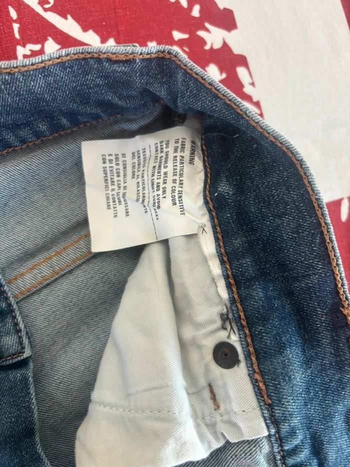 Jeans coupe slim Prada taille 38 bleu marine coupe slim - photo numéro 5