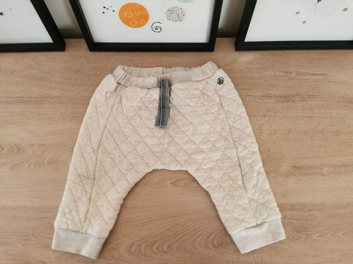 Pantalon molleton type sarouel Petit Bateau