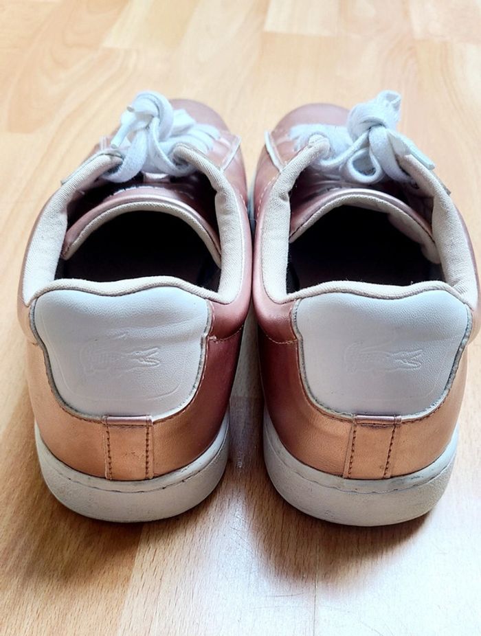 Baskets rose Lacose taile 39.5 - photo numéro 3