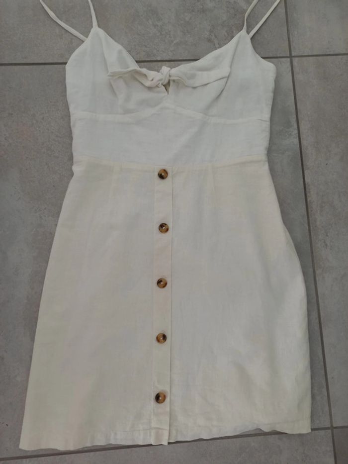 Robe légère blanc cassé - photo numéro 5