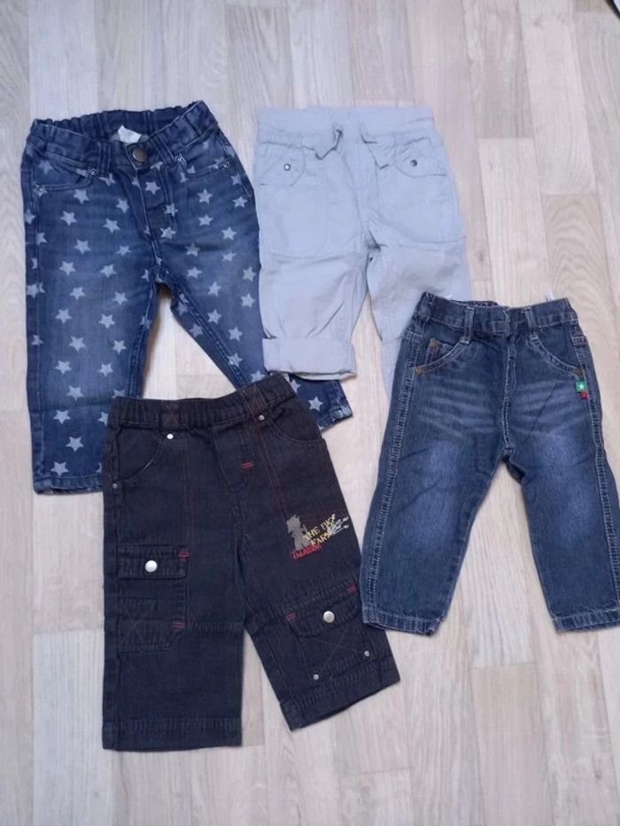 Lot de 4 pantalons