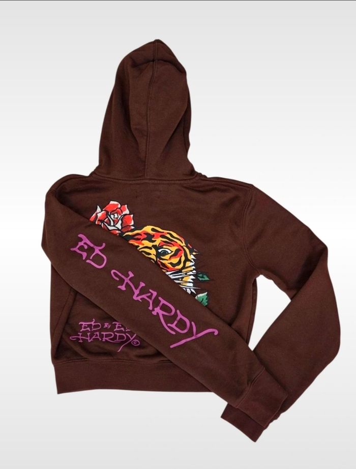 Ensemble Ed Hardy femme taille L Marron - photo numéro 4