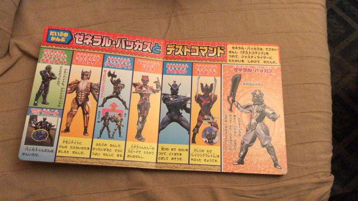 Livre power Rangers style album panini japonais - photo numéro 5