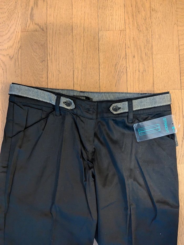 Pantalon noir Mango - photo numéro 3