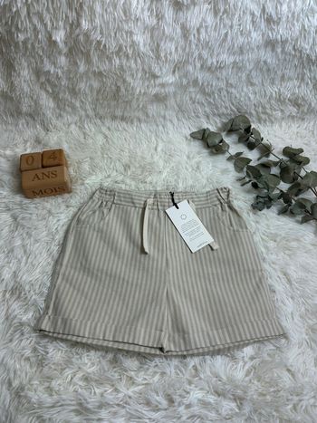 Short rayé Lil atelier taille 5 ans
