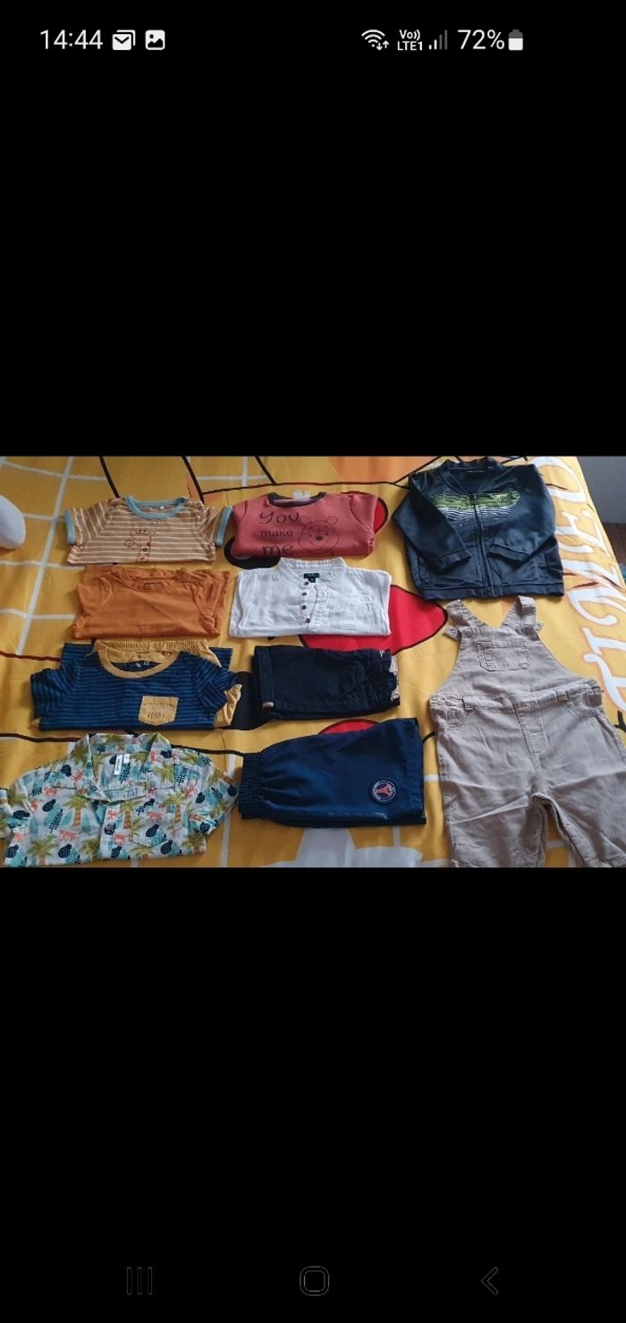 Lot de vetements garcon 24mois
