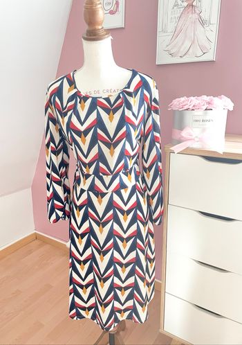 Robe multicolore T38-40