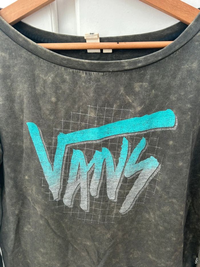 Sweat-shirt femme vintage vans - Taille S - photo numéro 2
