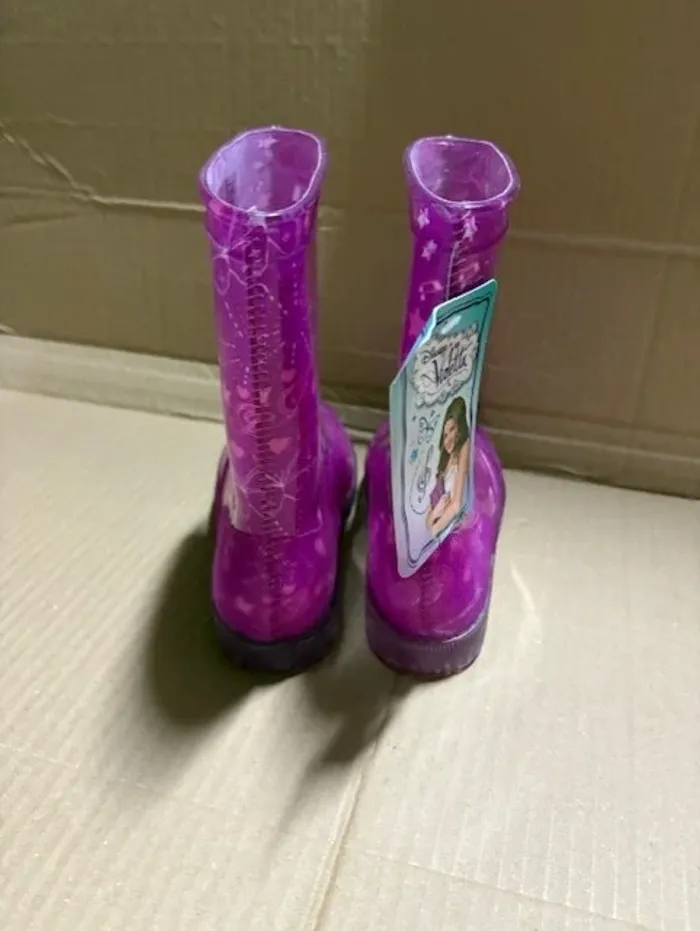 bottes de pluie enfant disney violetta taille 32 - photo numéro 6