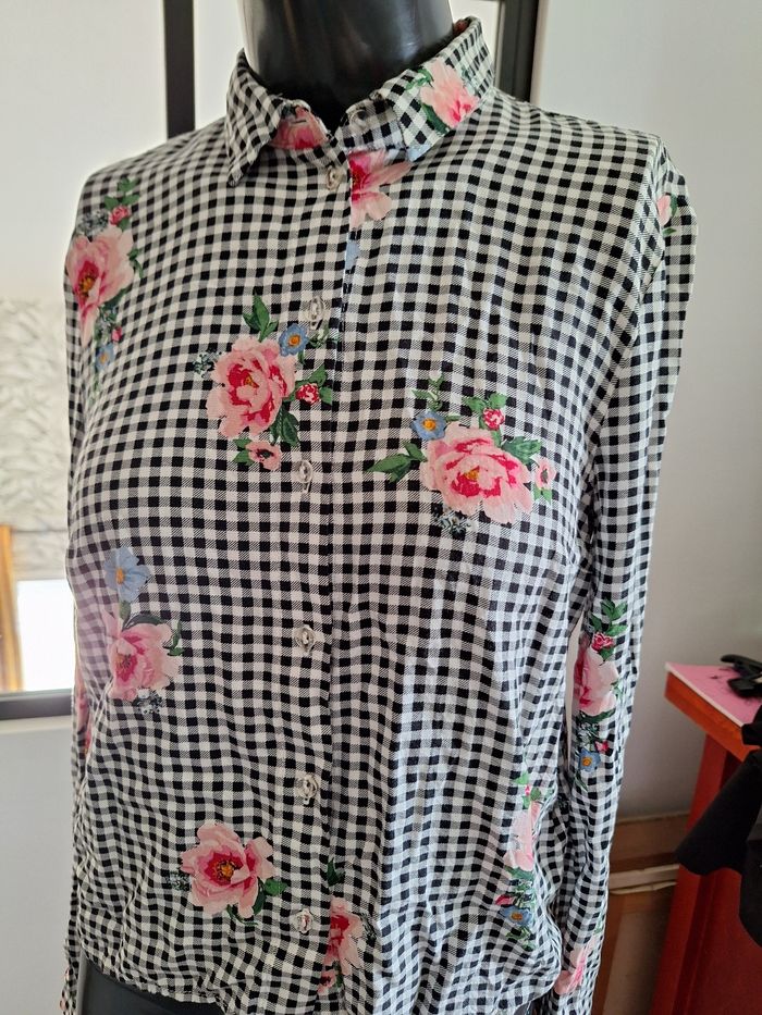 Chemisier fleuri écossais 32 - photo numéro 2