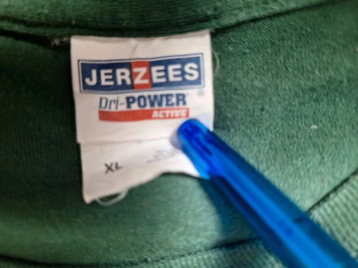 T-shirt vintage jerzees - basket Crystal City Lady Javelinas – 2019 – vert (501) - photo numéro 8