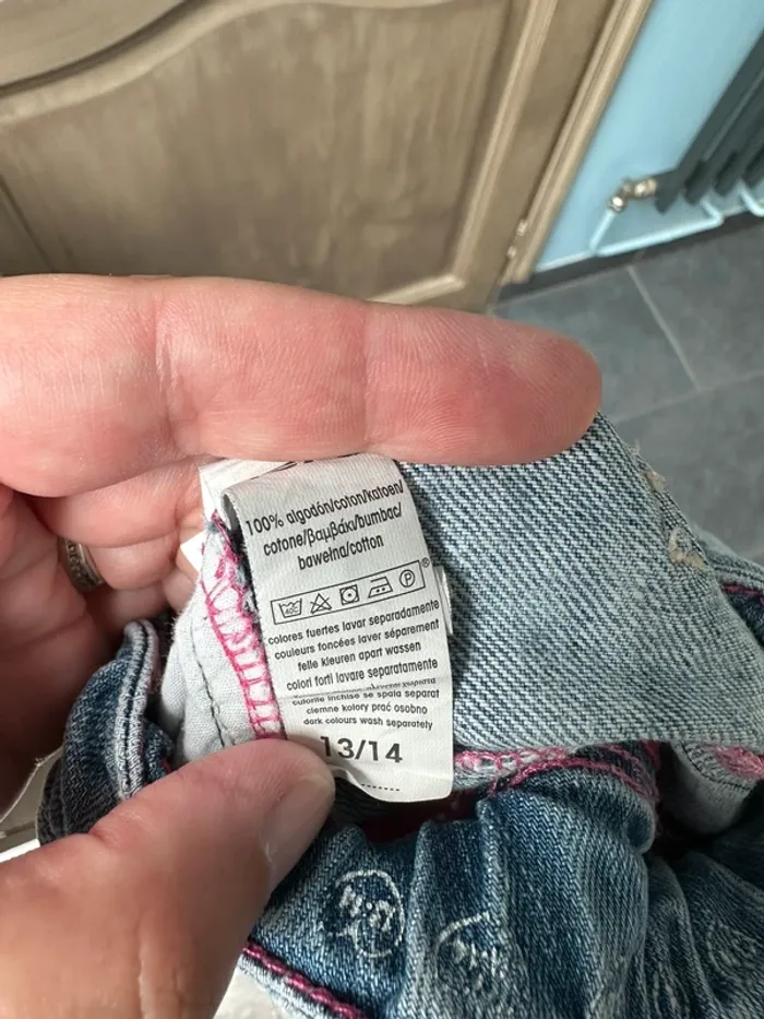 Short en jean tex 13 / 14 ans - photo numéro 7