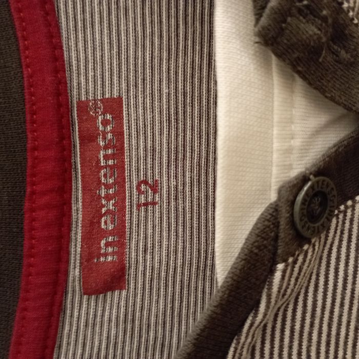 pull rayé gris 12 ans