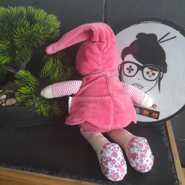 Poupée Corolle Mon doudou Miss 1001 fleurs 2017 rose lutin robe trèfle Capuche - photo numéro 2