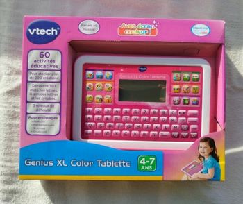 Tablette genius xl vtech rose
