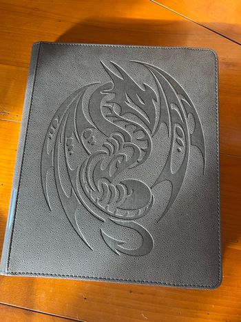 Classeur premium noir 360 Dragon Shield