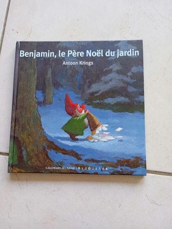 Benjamin le père noël du jardin collection les droles de petites bêtes Gallimard