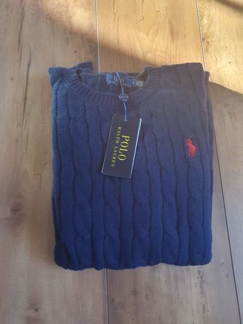 Pull ralph lauren torsadé 