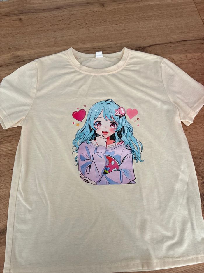Tee-shirt manga 14 ans
