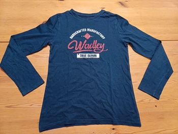 Tee-shirt bleu marine