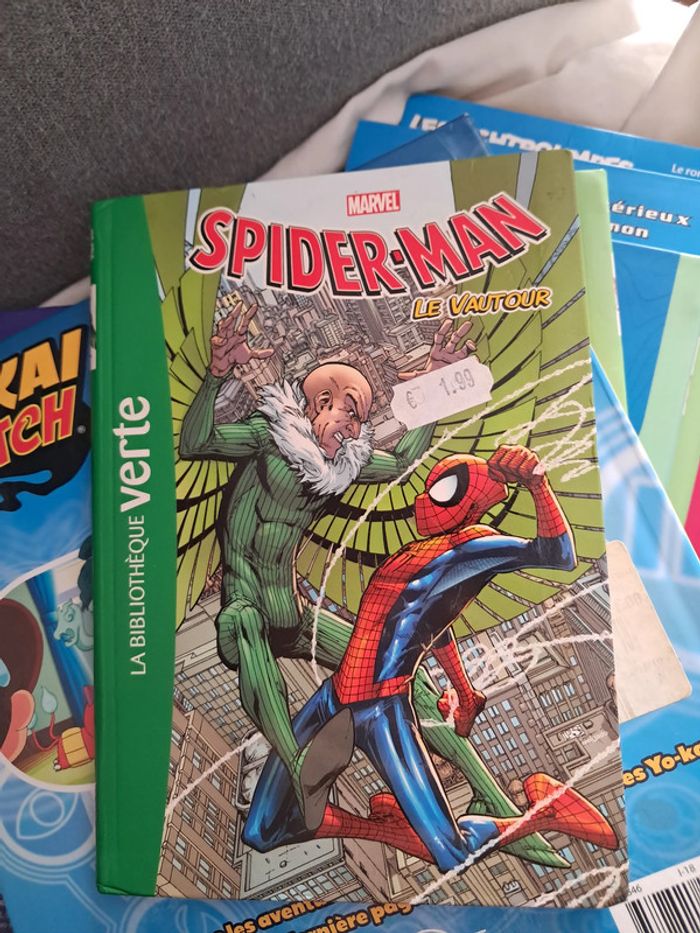livre spiderman