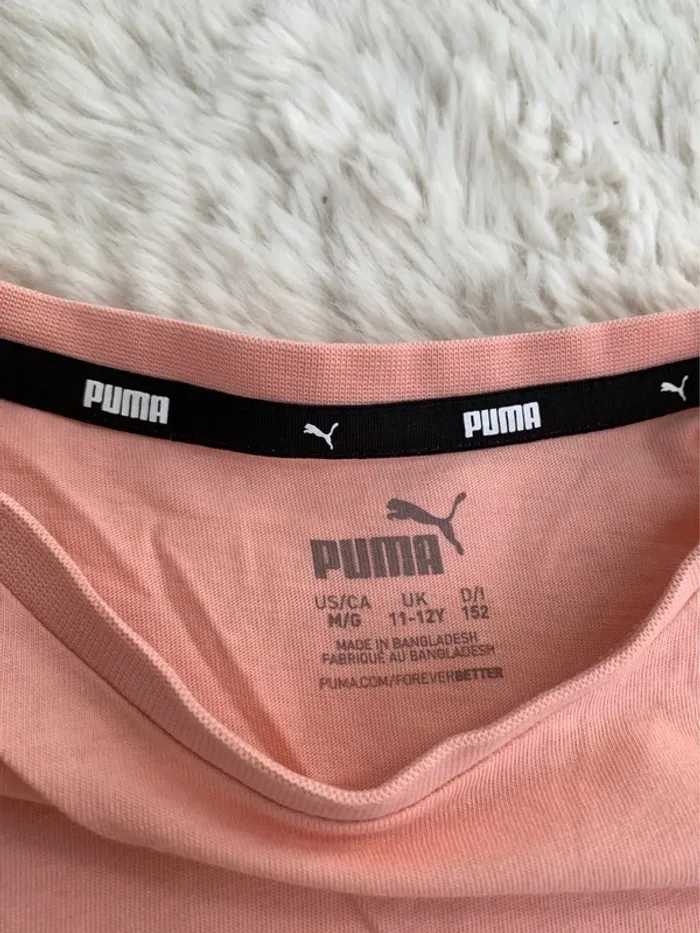 2 t shirt fille 11/12ans Puma - photo numéro 5