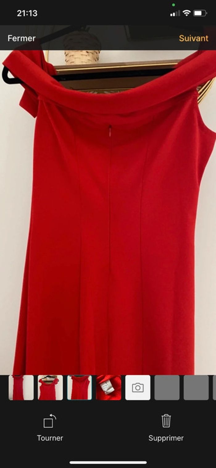 Robe rouge femmes - photo numéro 3