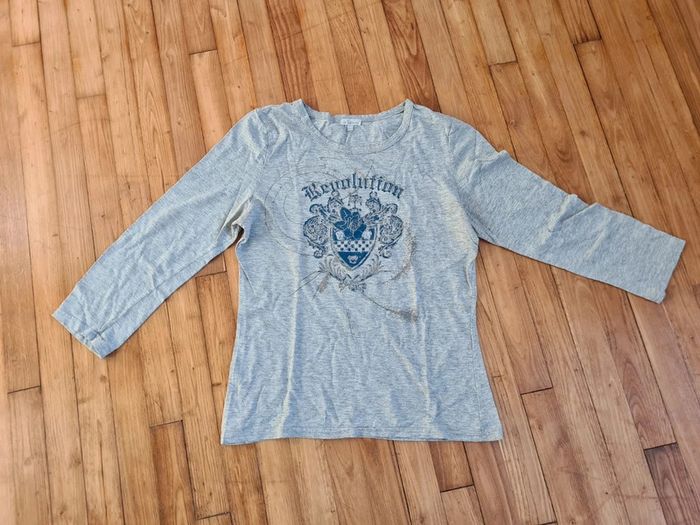 T-shirt manches 3/4 taille 42 44