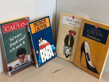 Lot de 4 livres de Patrick Cauvin Menteur, Présidente