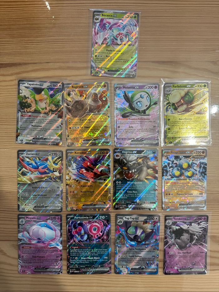 Cartes Pokémon Ex : lot de 13 cartes - photo numéro 2
