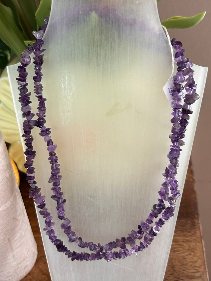 Collier en améthystes - photo numéro 3