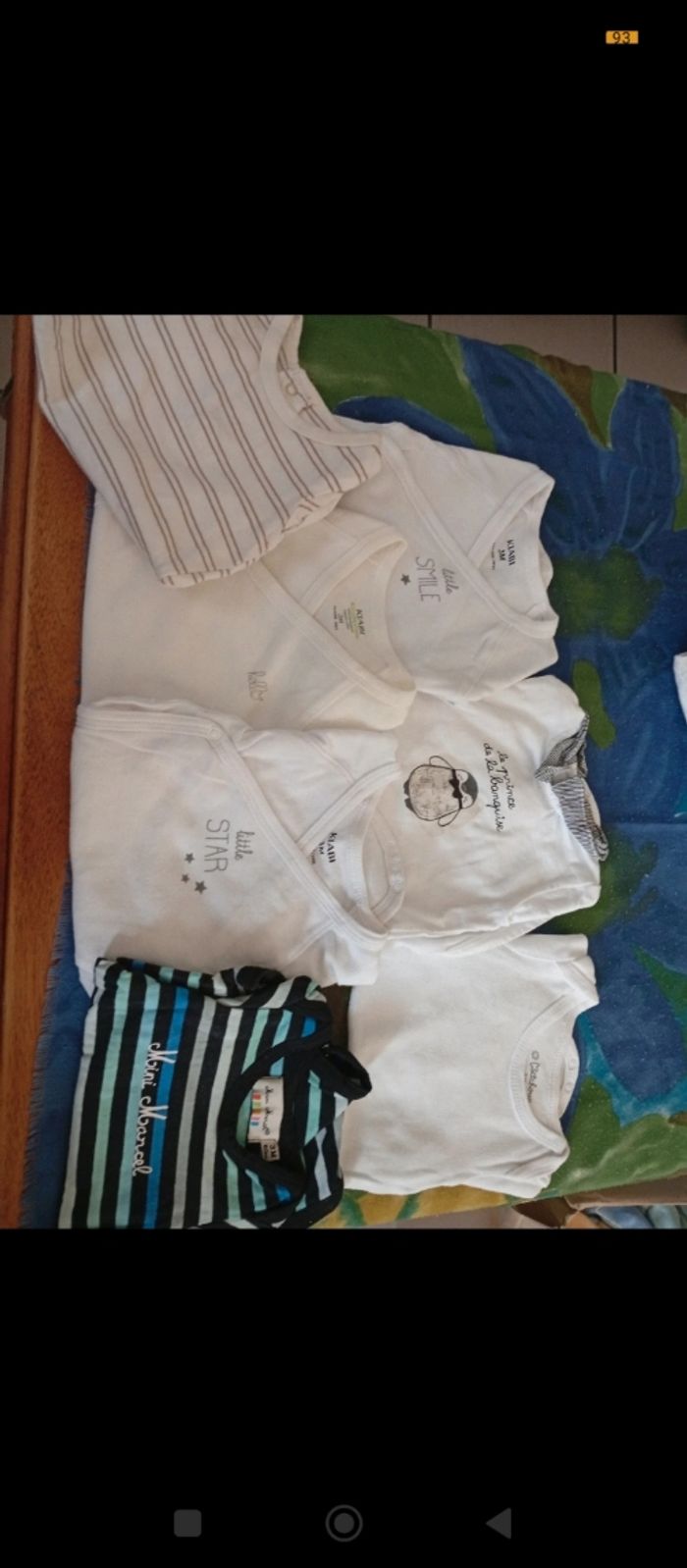 Lot de body garçon 3 mois - photo numéro 2