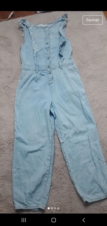 Combinaison en jeans
