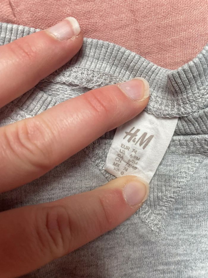 Pull gris - photo numéro 3