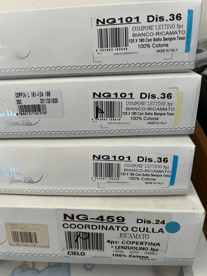 Lot de draps de lit pour bébé