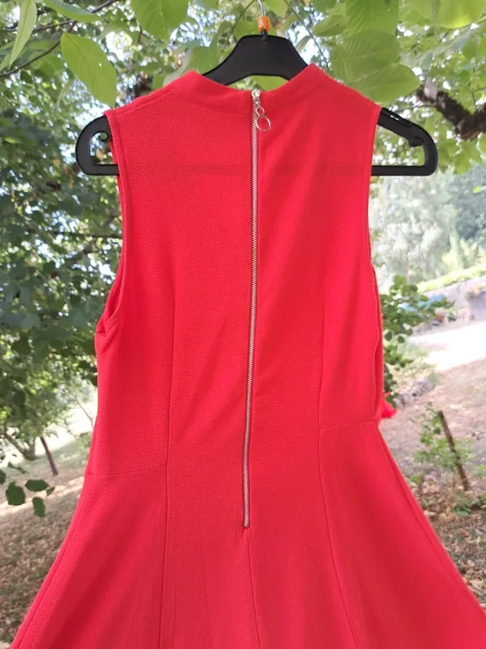 Robe rouge orangée 38/40 - photo numéro 4
