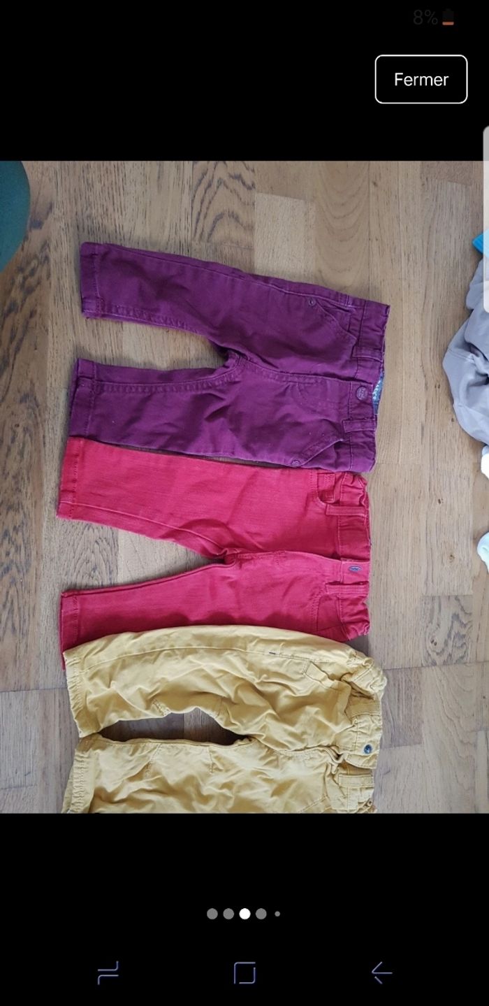 Lot de 4 pantalons - photo numéro 3