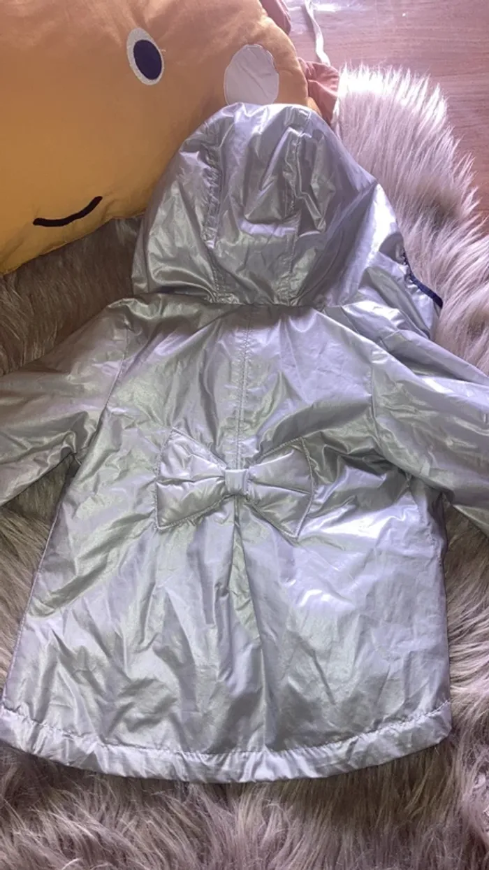 Coupe vent IKKS argenté 18 mois - photo numéro 6