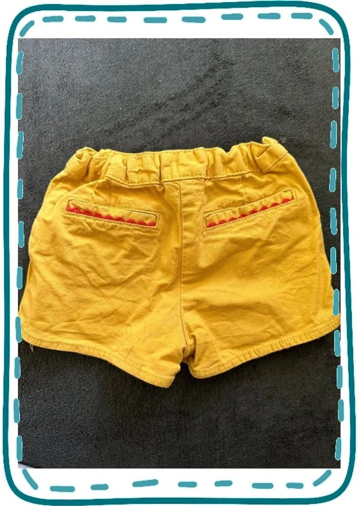 Short jaune sergent major - photo numéro 3