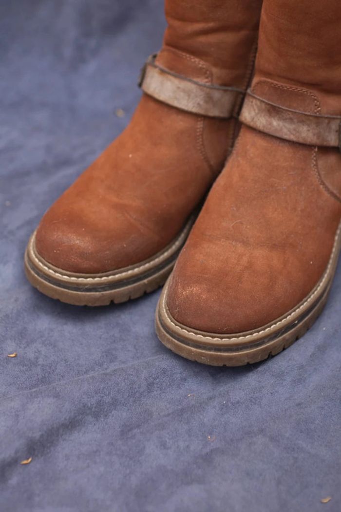 Bottines marrons fourrées RIEKER - photo numéro 2