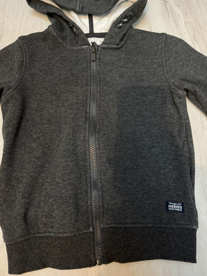 Sweat zippé La Halle 6 ans - photo numéro 2