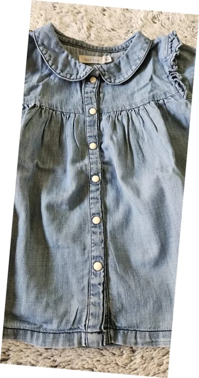 Blouse effet jeans - photo numéro 2