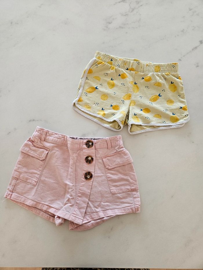 Lot de 2 shorts fille 10 ans