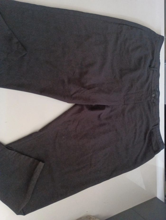 Pantalon noir jambes larges femme Alain Weiz taille 54 - photo numéro 3