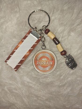 Porte clé parrain " Elu meilleur parrain de l'année "