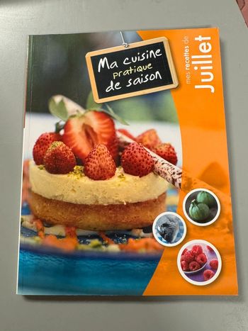 Livre Ma cuisine pratique de saison : mes recettes De Juillet