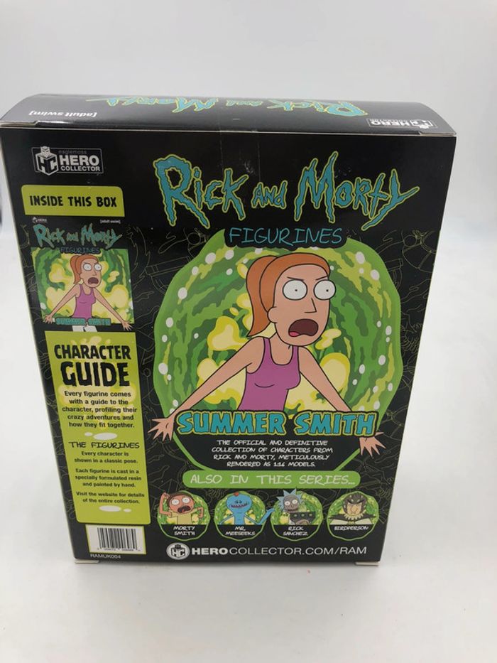 Figurine Rick et Morty Summer Smith Eaglemoss Hero collector neuf - photo numéro 2