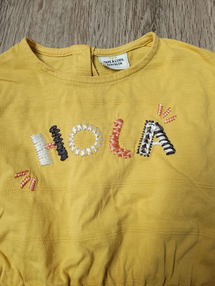 robe jaune "hola" 24 mois - photo numéro 2
